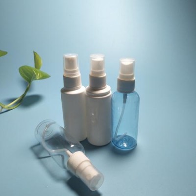 Anti virus medical Disinfectant bottle sterilize water mist bottles with spray cap alcohol plastic bottle 013E