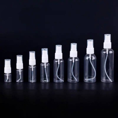 Hot Plastic Spray Bottle 30ml 50ml 60ml 80ml 100ml 120ml 150ml Pet Plastic Spray Bottle For Alcohol Jy88888